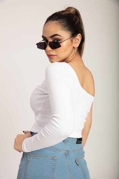 Basic One Shoulder Top