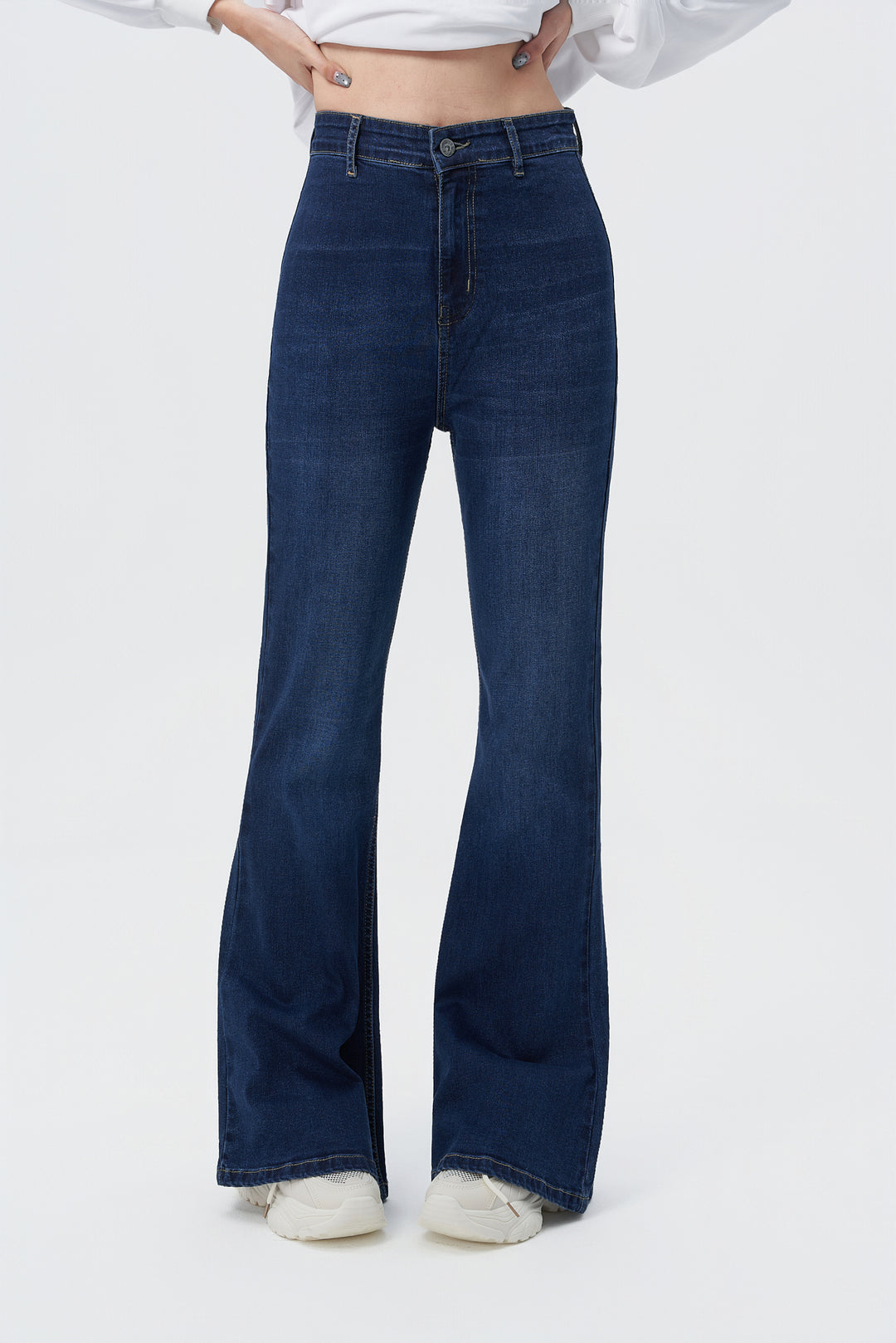 Ultra High Rise Flare Bootcut Jeans – Offduty India - Main Image