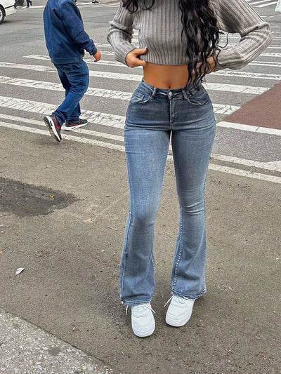 West Side Blue Bootcut Jeans