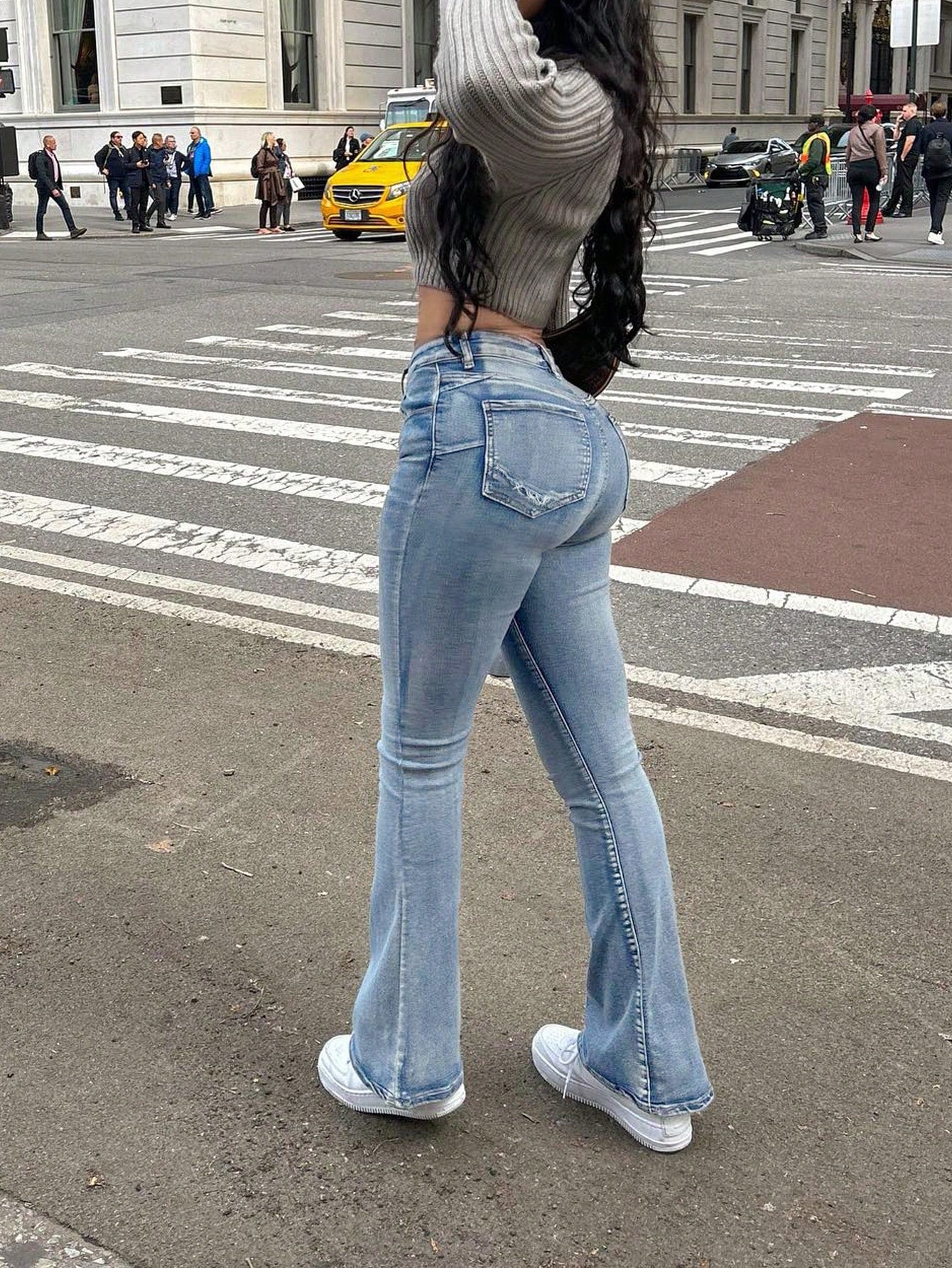 West Side Blue Bootcut Jeans