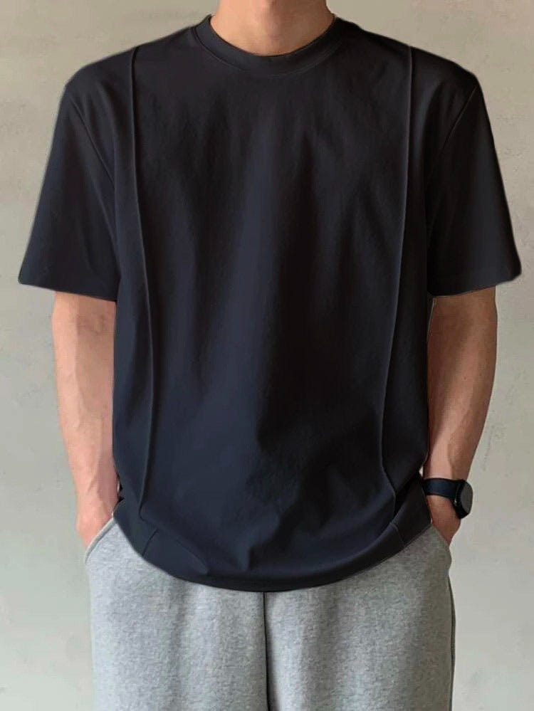 Daily Detail Seam baggy Korean Tee