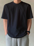 Daily Detail Seam baggy Korean Tee