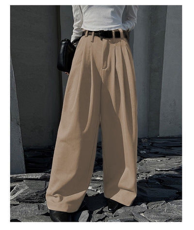 Super Baggy Pleated Korean Baggy Pants