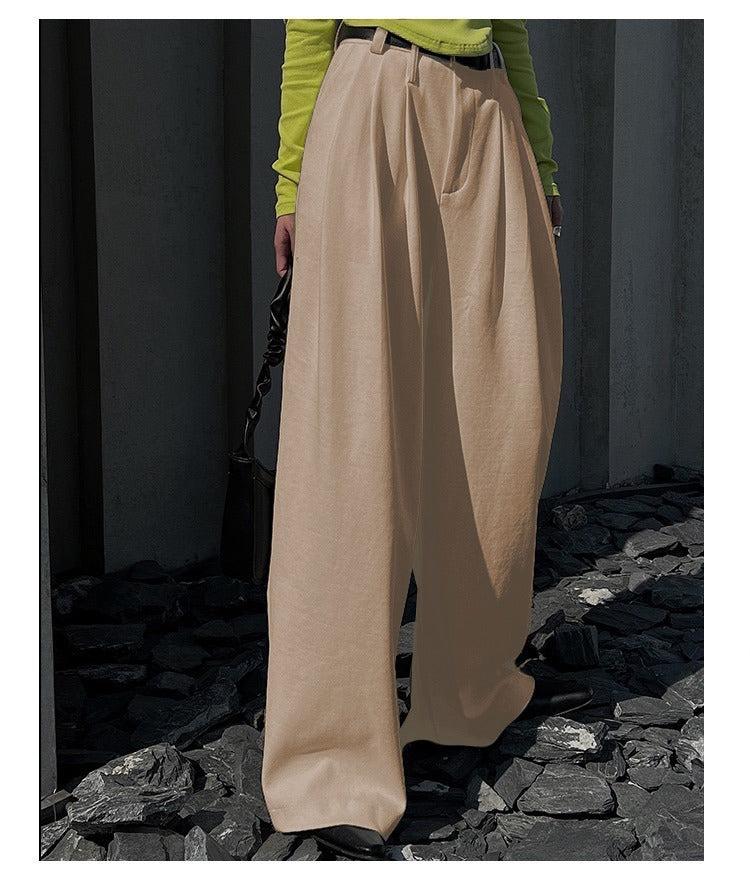 Super Baggy Pleated Korean Baggy Pants – Offduty India