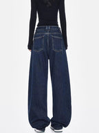 Night River Pannel Baggy Japan Fit Jeans