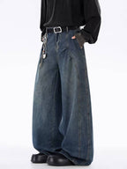 Blue Fracture Japan Baggy Jeans