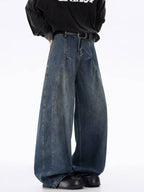 Blue Fracture Japan Baggy Jeans