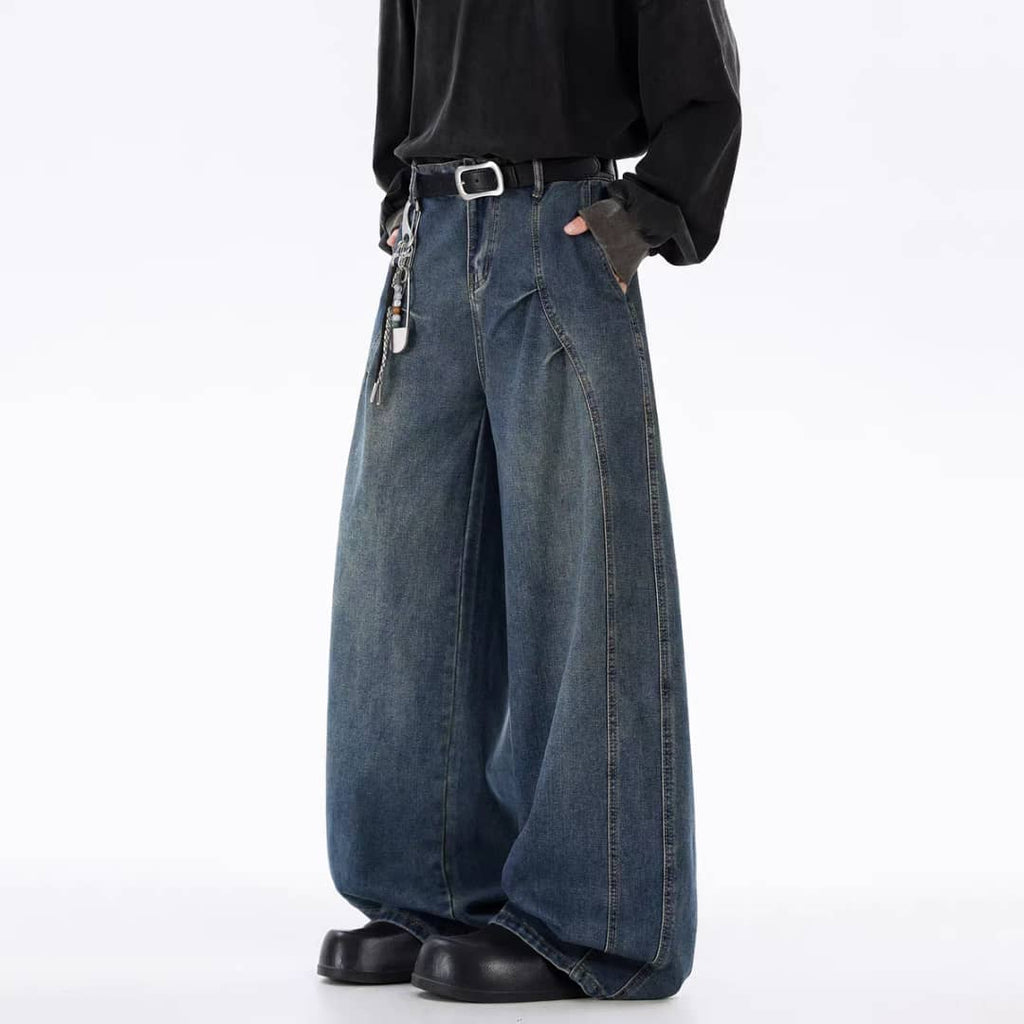 Blue Fracture Japan Baggy Jeans