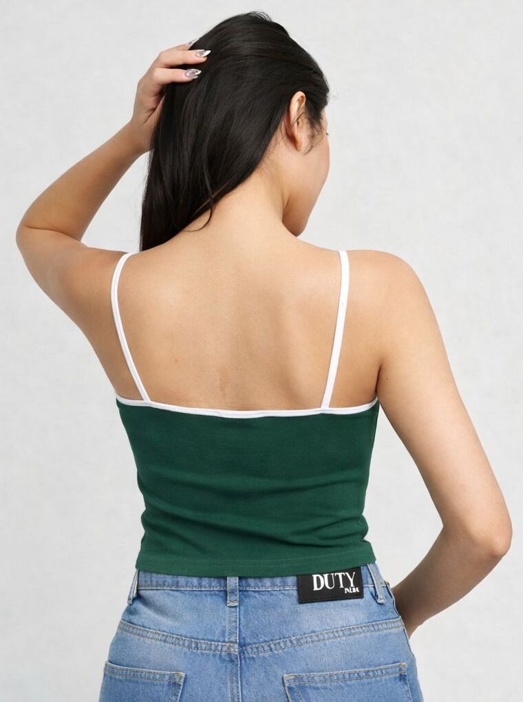 Contrast Bound Cami Top