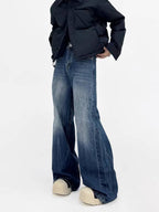 Space Matter Blue Bootcut Jeans