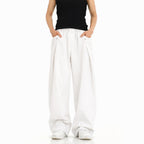 Finest Overlap Pleated Barrel Joggers