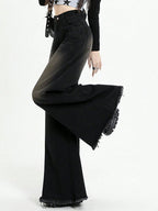 Black Flame Extra Wide Jeans