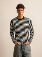 Stripe Mode Long Sleeve Tshirt