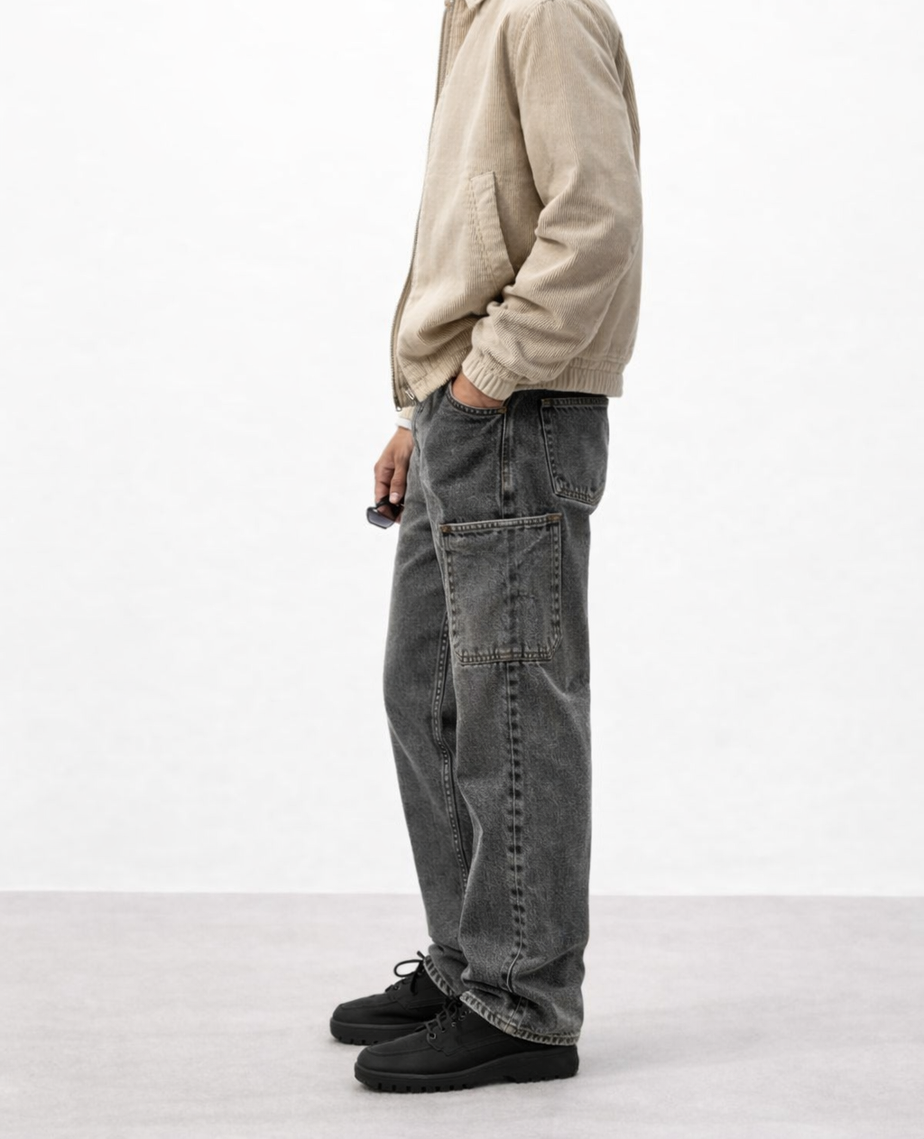Greyscale Carpenter Jeans
