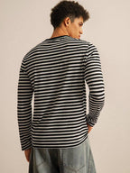 Stripe Mode Long Sleeve Tshirt