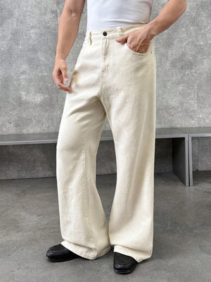 Ivory Flare Bootcut Jeans