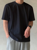 Daily Detail Seam baggy Korean Tee