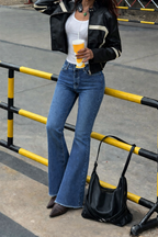 Iconic Babe Raw Edge Bootcut Jeans