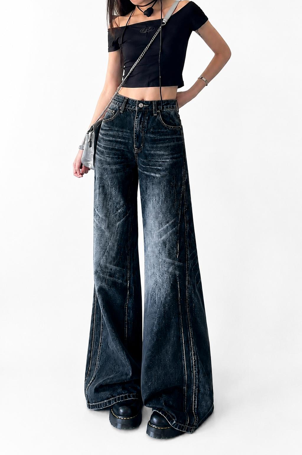 Baddie Breakup Flare Jeans