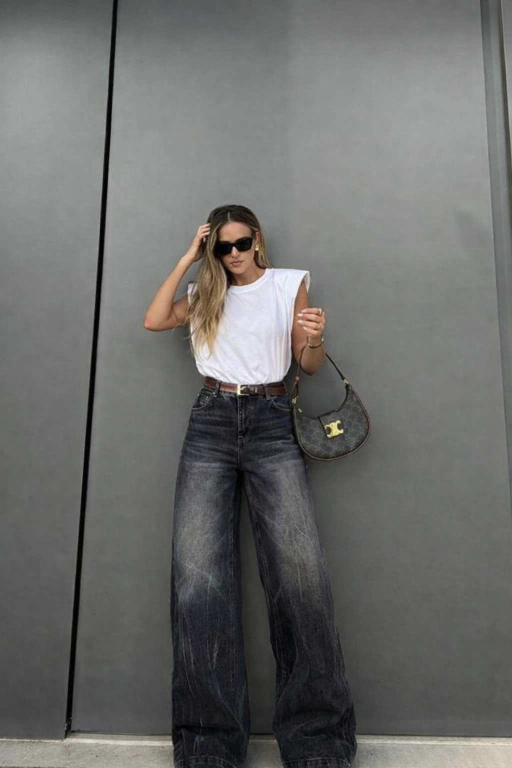 Night Flame Baggy Jeans