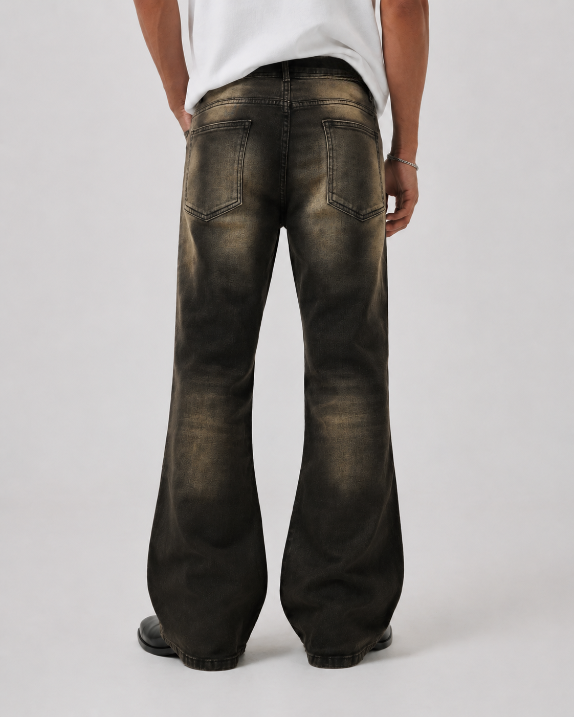 Soil Black Bootcut Jeans