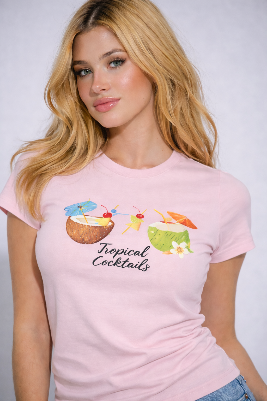 Tropical Baby Tee