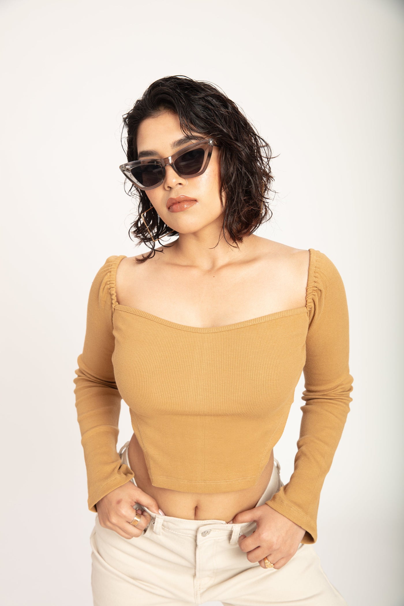 Babe Crush Camel Top