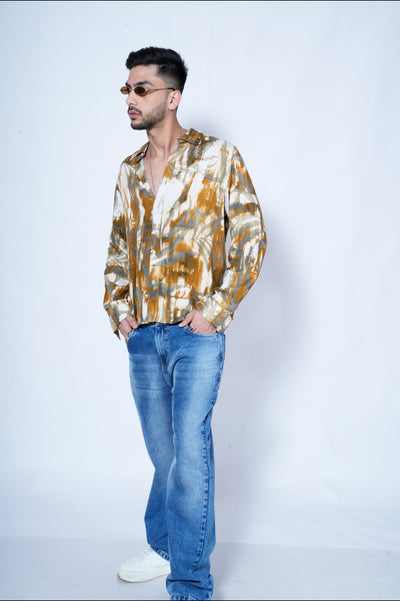 Wild Woods Full Sleeves Print Shirt