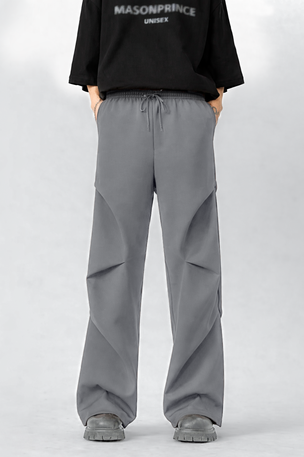 Prime Flare Pleat Relaxed Joggers