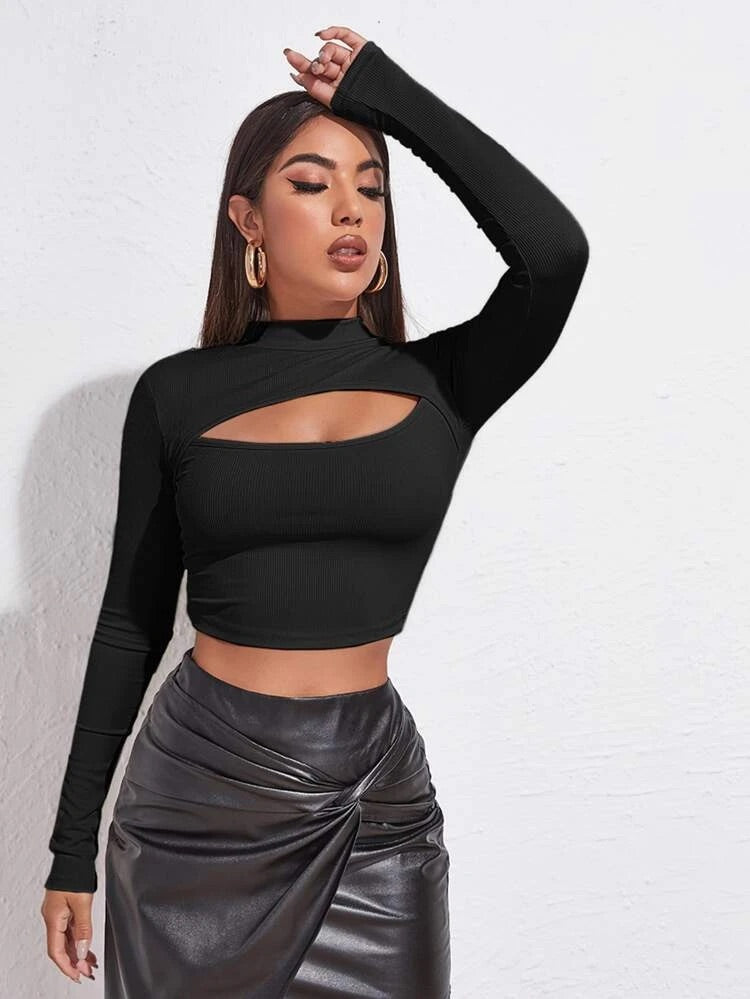 Black Eye Cut Out Tee
