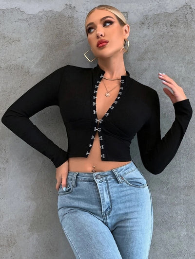 Kylie Hook Up Crop Top