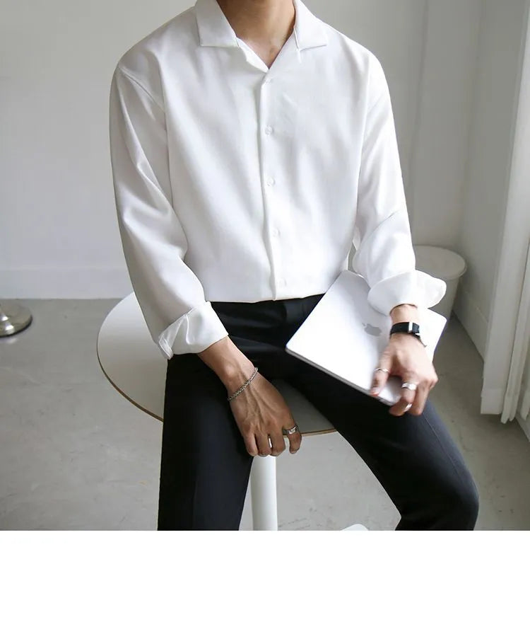 Ultra Smooth Collar Long Sleeve Shirt