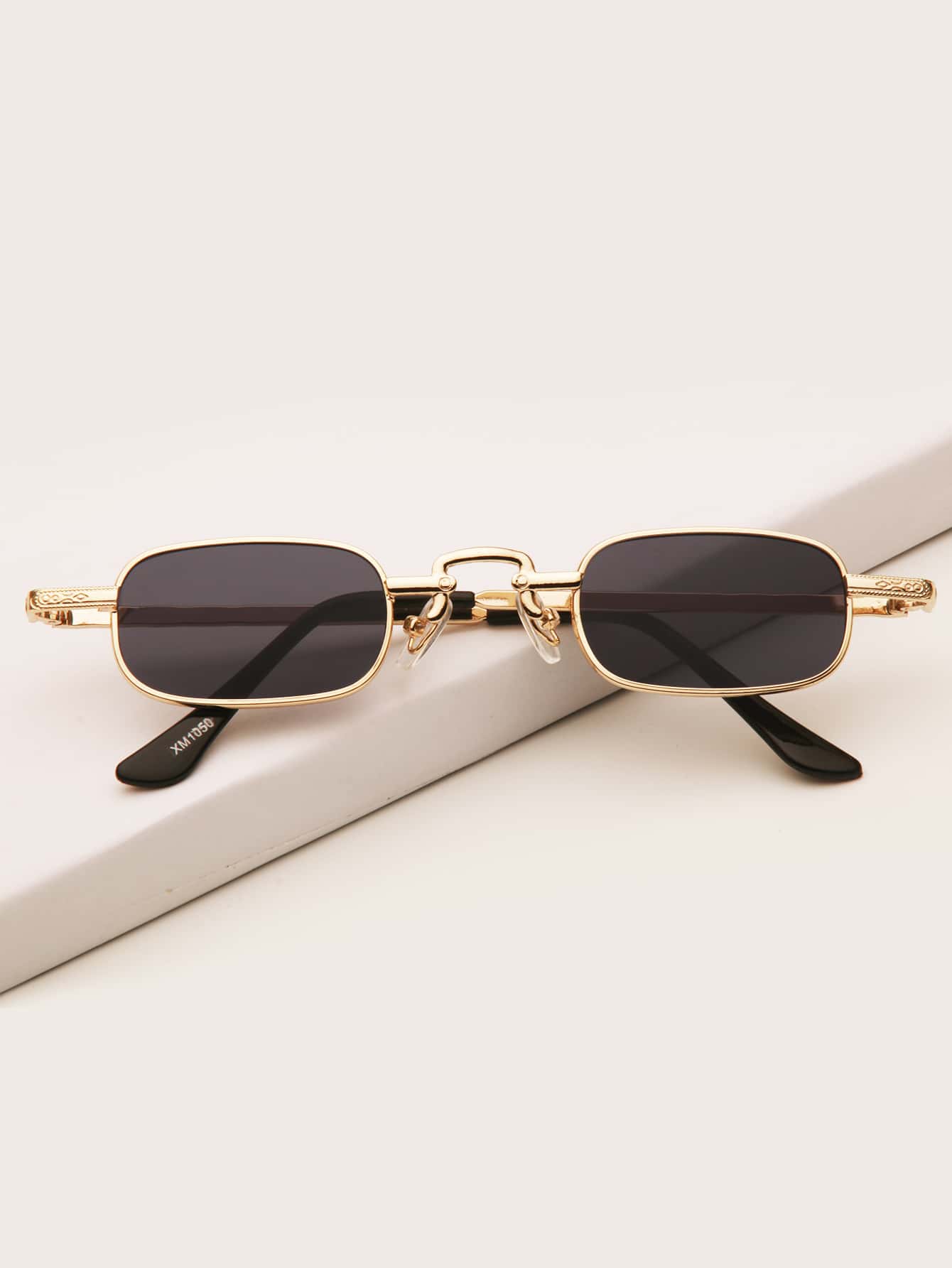 Timeless Square Metal Sunglasses