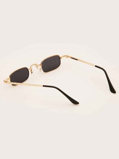 Timeless Square Metal Sunglasses