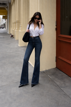 Iconic Babe Raw Edge Bootcut Jeans