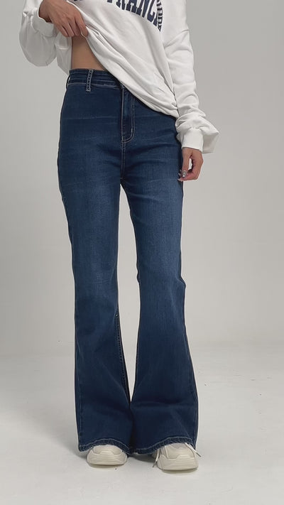 Ultra High Rise Flare Bootcut Jeans