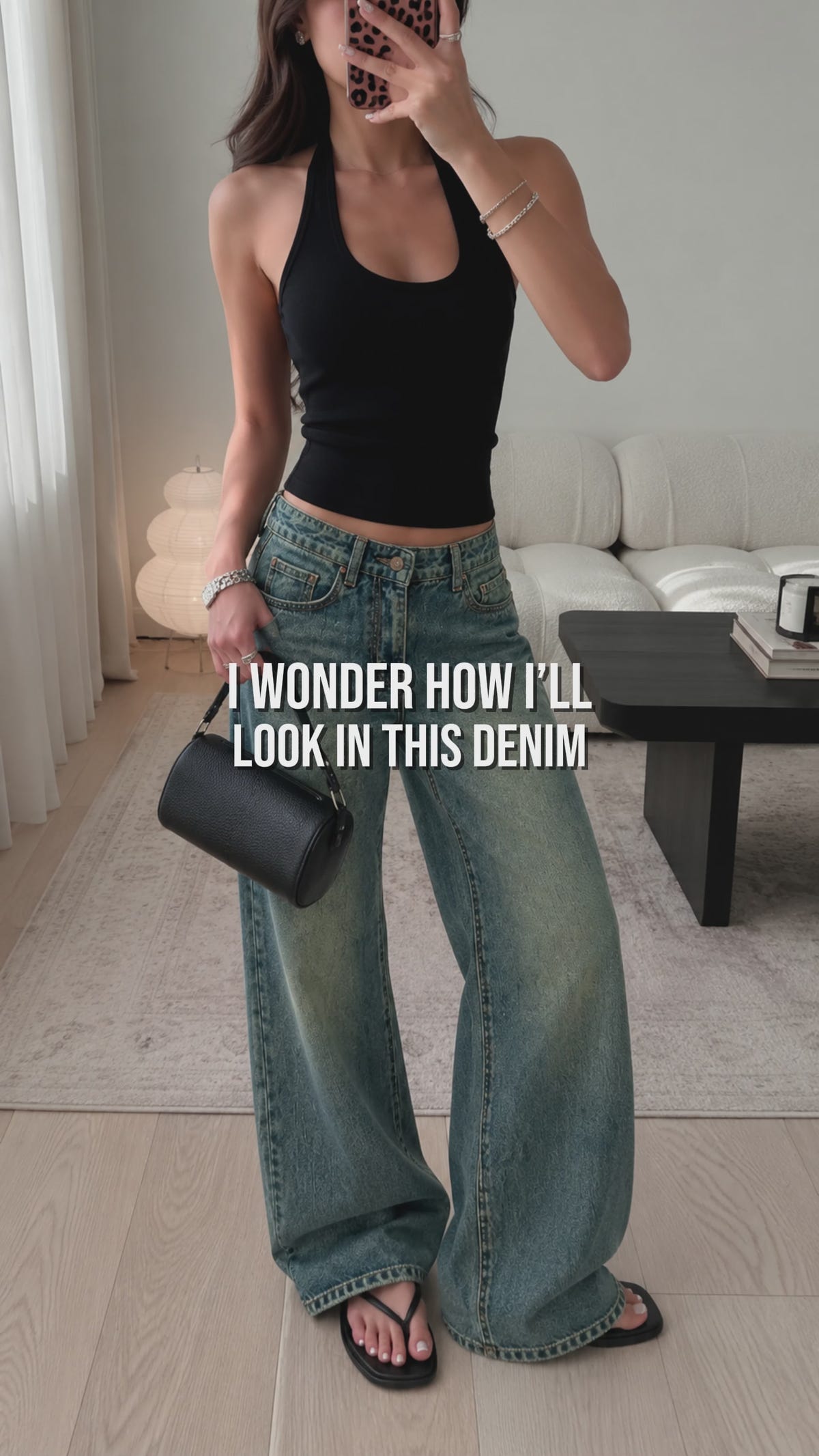 Shade Flow Wide Leg Jeans