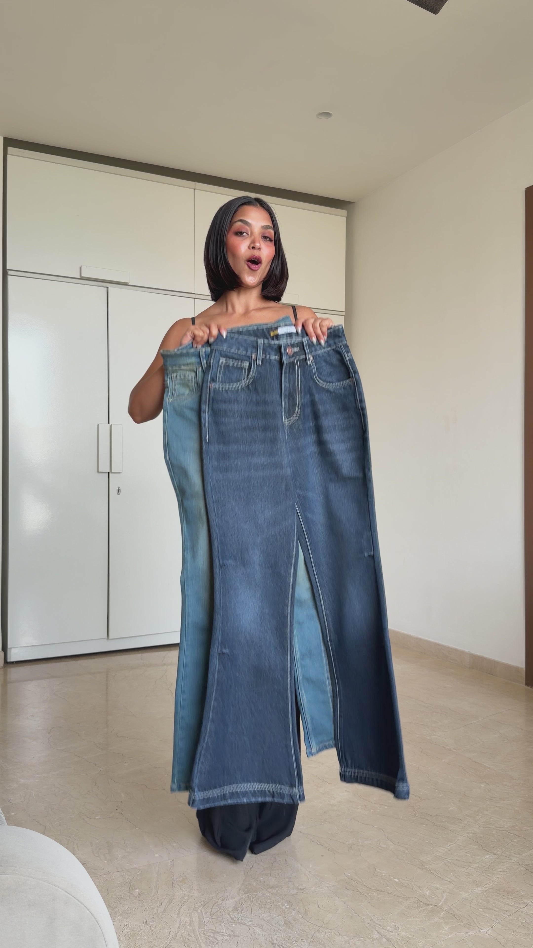 Static Fade Flare Jeans