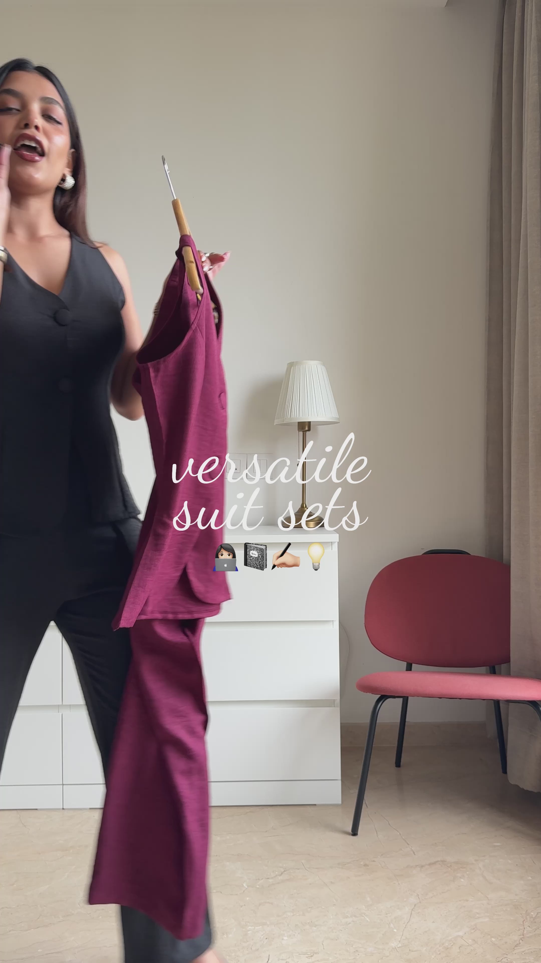 Social Girl Suit Set