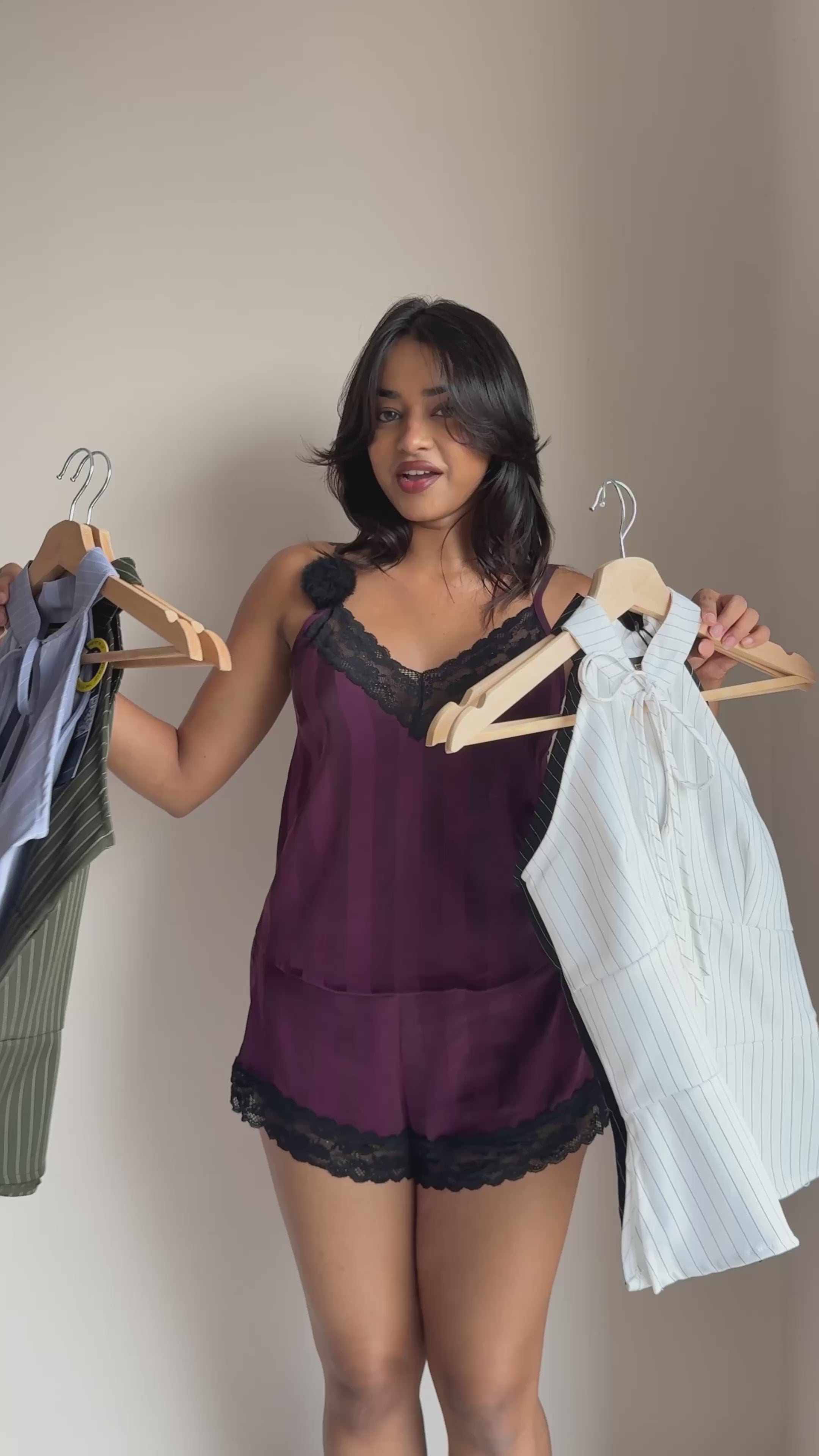 Front Tie Striped Halter Corset Top – Offduty India