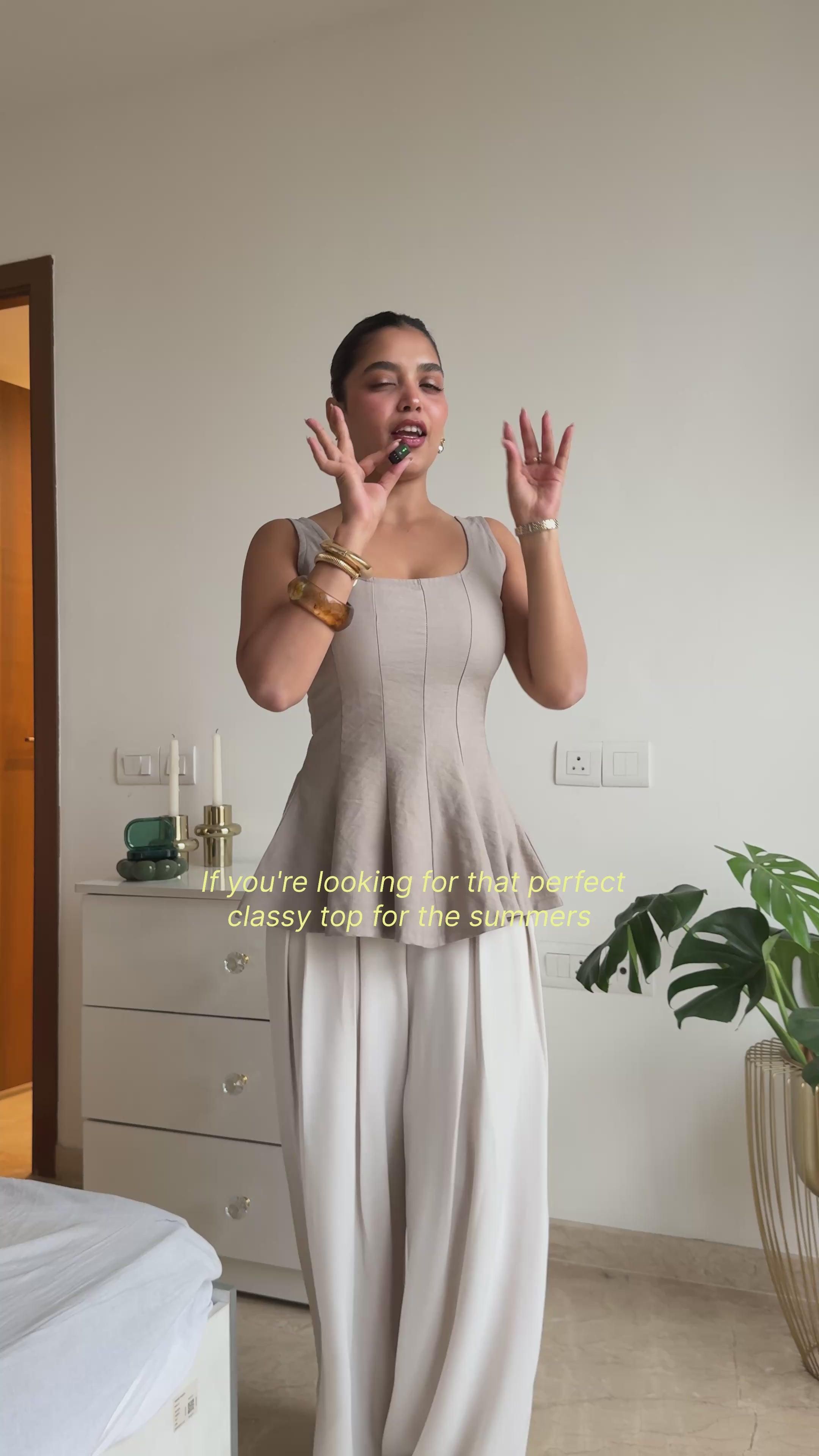 Couture Corset Flare Top