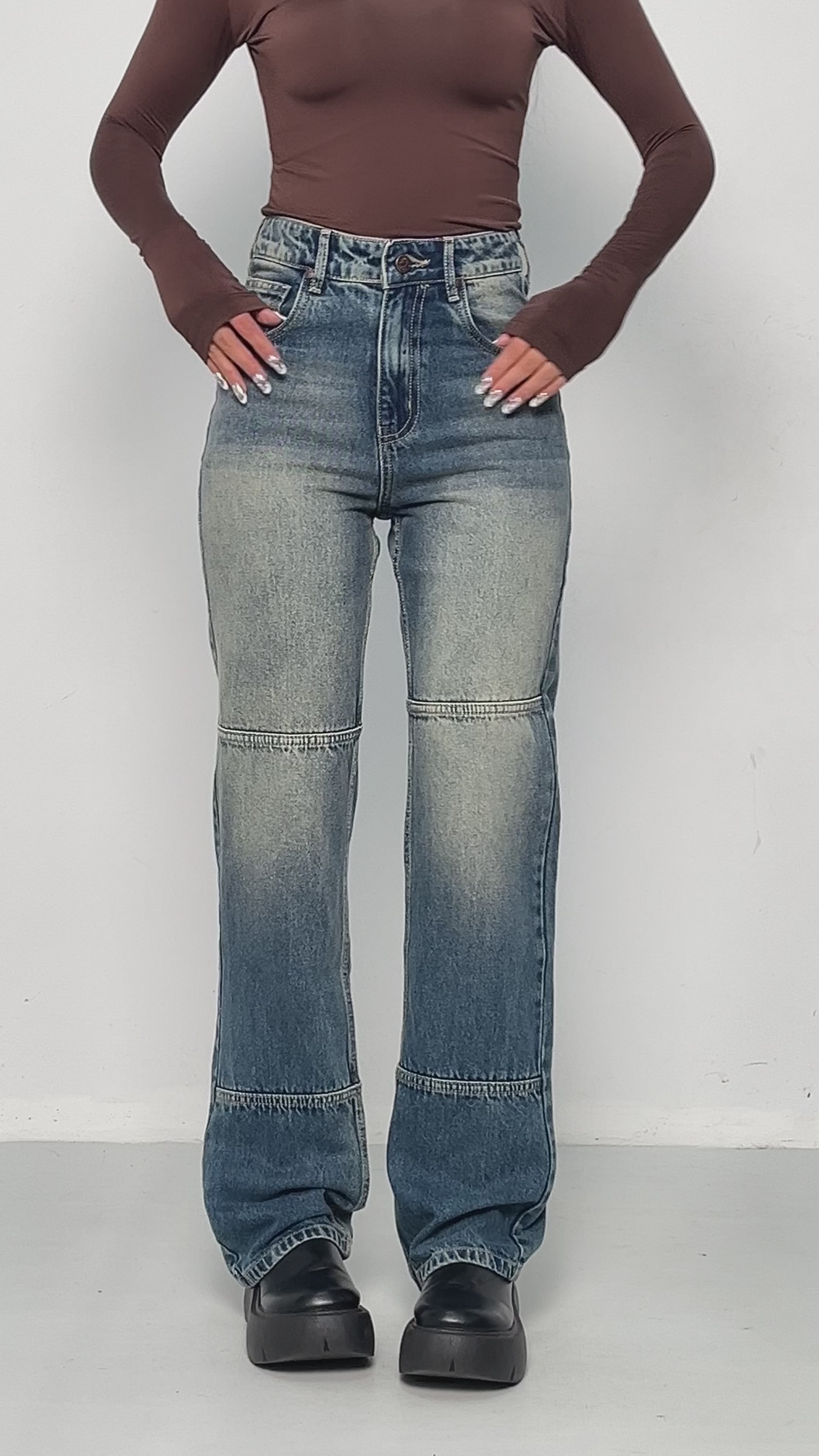 Fierce Flow Straight Fit Jeans