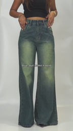 Shade Flow Wide Leg Jeans
