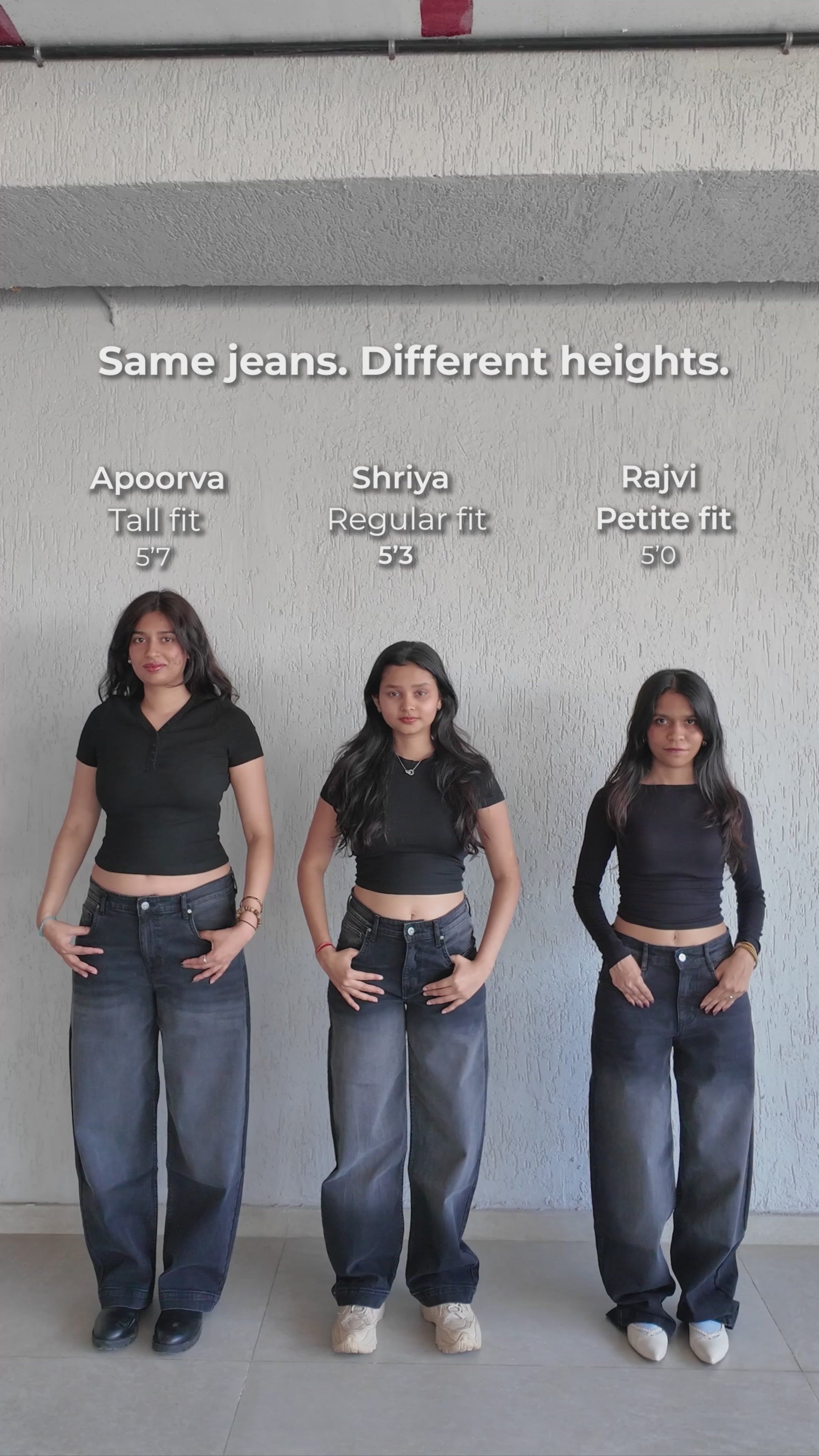 Night Flame Baggy Jeans