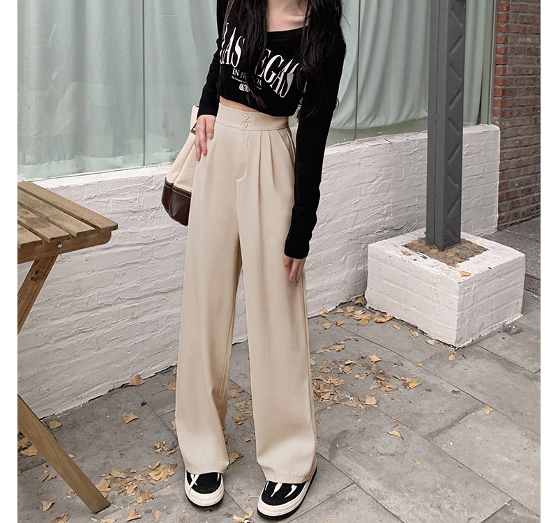 Off Duty | Korean Baggy Pants Camel Nude / XL