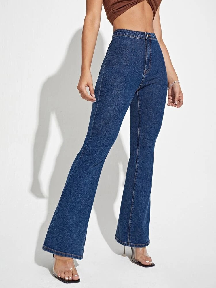 Ultra High Rise Flare Bootcut Jeans – Offduty India