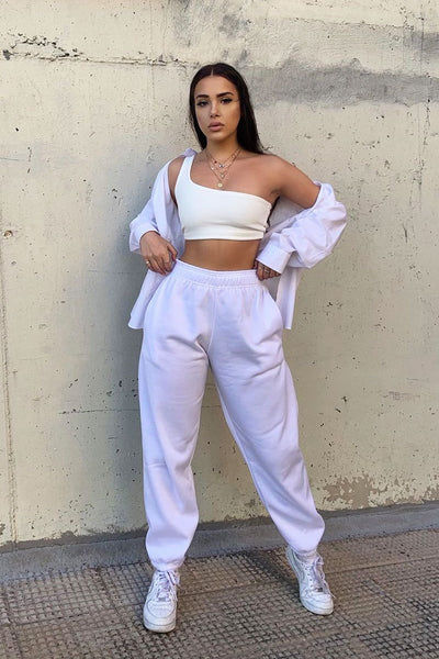 High Waist Joggers | Girlfriend Oversized Joggers | OFFDUTY INDIA